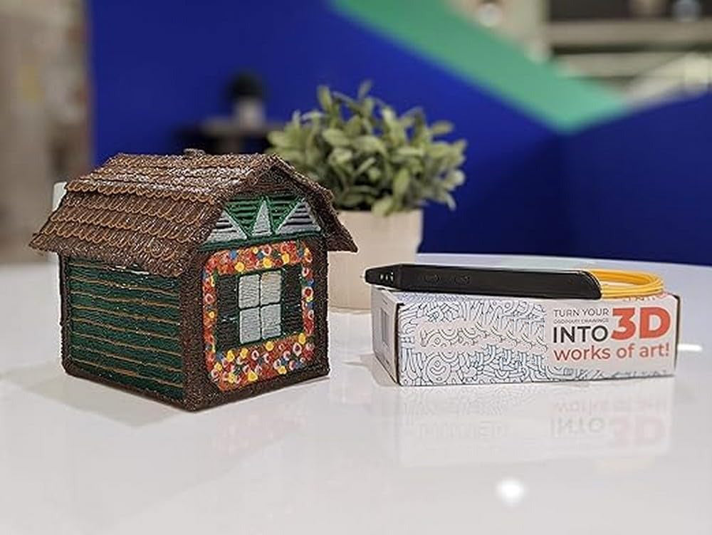 3D Printing Pen With Dual ABS PLA Extrusion And Speed Control