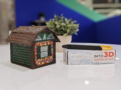 3D Printing Pen With Dual ABS PLA Extrusion And Speed Control