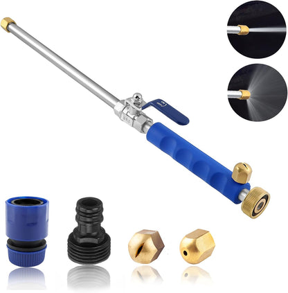 High-Pressure Washer Spray Nozzle With Fan And Jet Tips