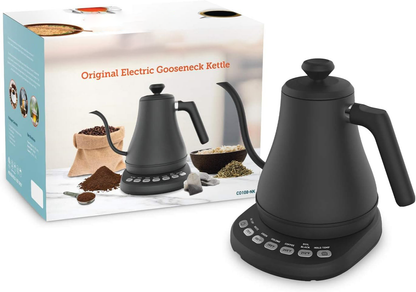 Electric Gooseneck Kettle With Temperature Control And Precise Pouring