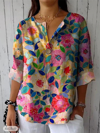 Vintage à Motifs Floraux|Élise™