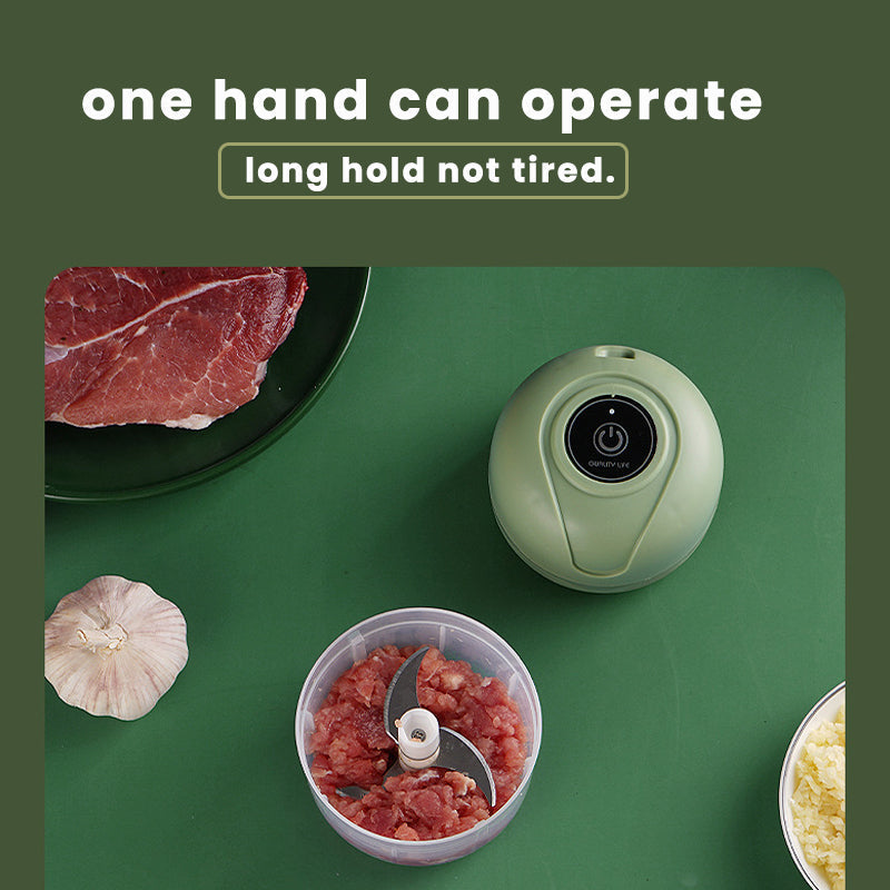 Compact USB Rechargeable Electric Chopper