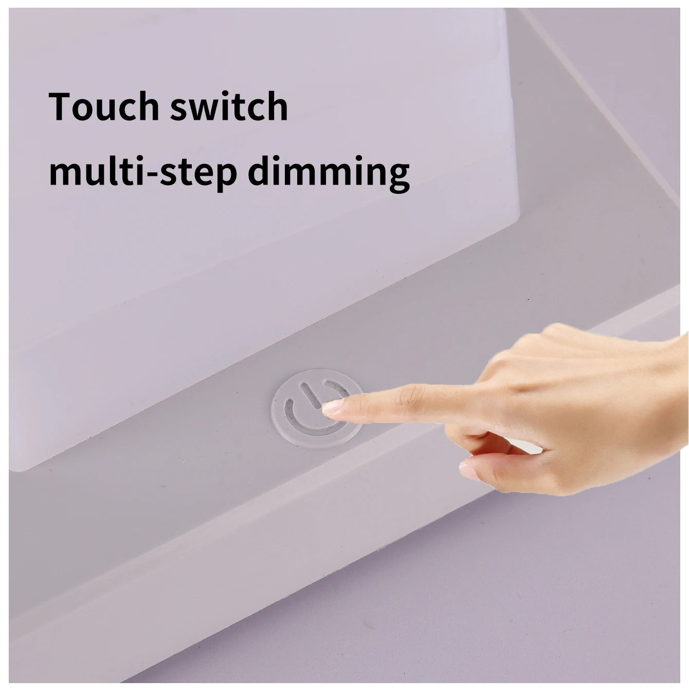 RGB LED Bedside Lamp with Touch Control and 16 Color Modes