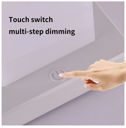 RGB LED Bedside Lamp with Touch Control and 16 Color Modes