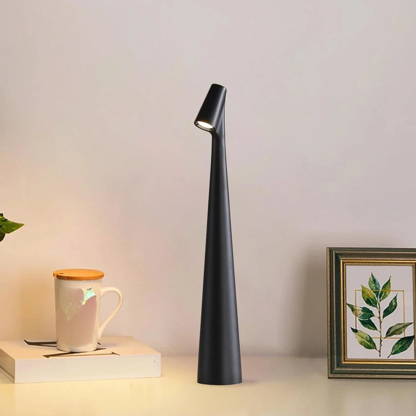 Rechargeable Touch Control Reading Lamp with Tri-Color Dimming