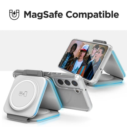 3-in-1 Travel Charger Wireless Dual USB Ports Portable Power Adapter