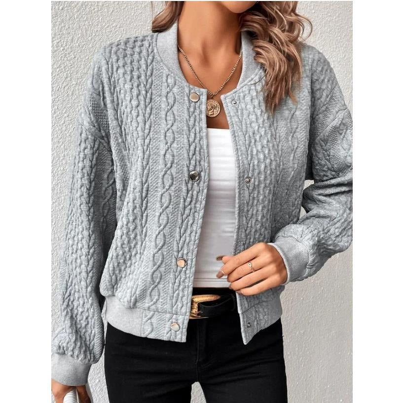 Cardigan Élégance Tissée|Léopoldine™