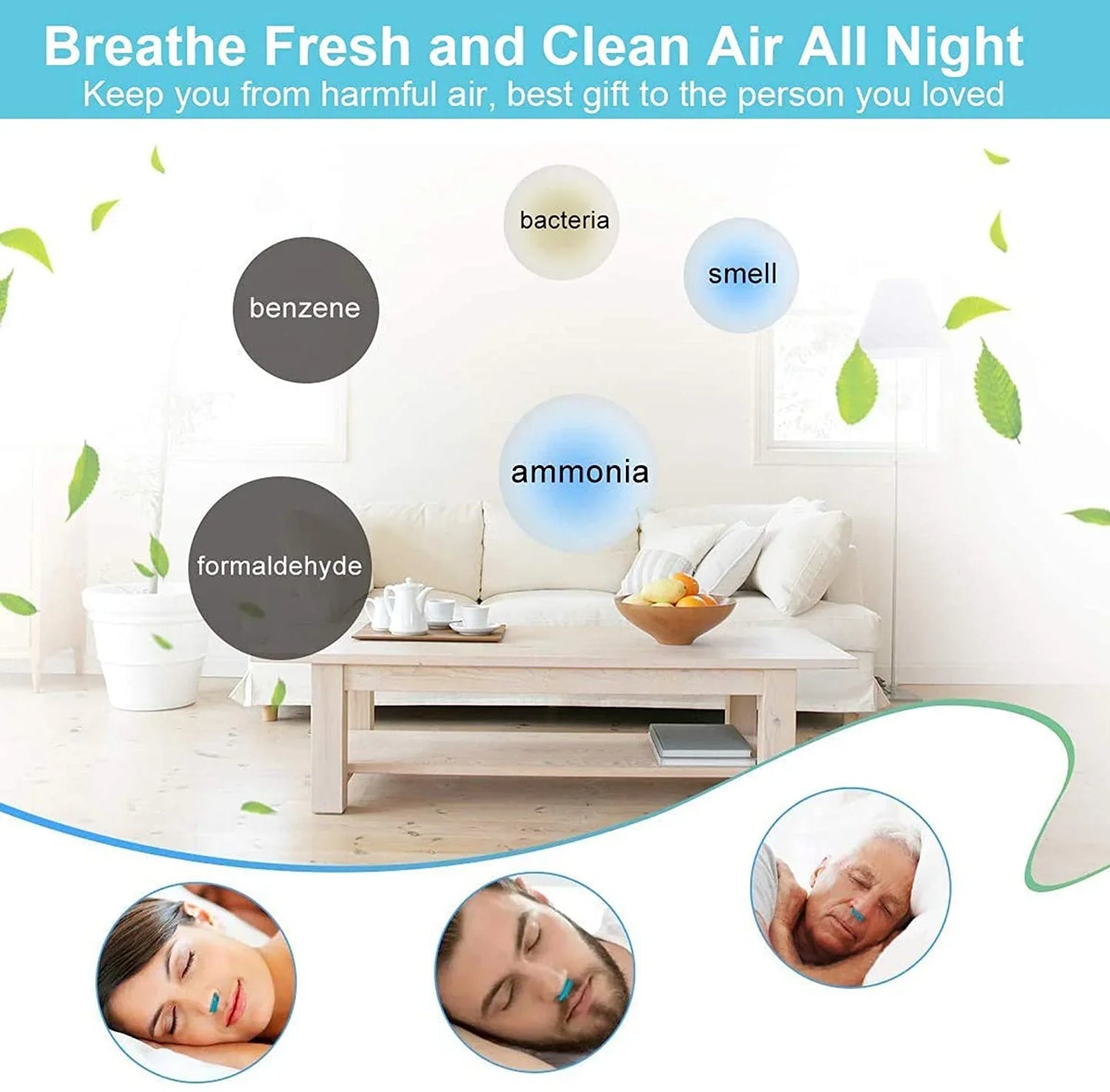 Micro-CPAP Device for Quiet, Comfortable, and Easy Anti-Snoring Relief