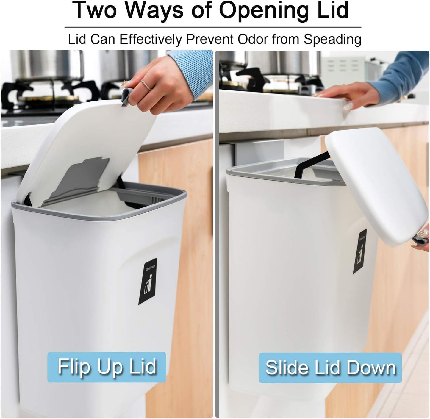 Minimalist Wall-Mountable Compost Bin