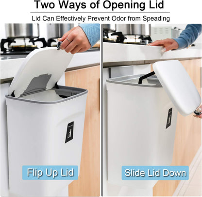Minimalist Wall-Mountable Compost Bin