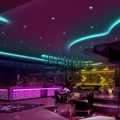 32ft LED Strip Light with 16 Colors, Remote Control, Indoor Use