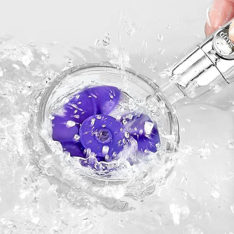 High Pressure 360° Rotatable Shower Head With Water Saving Switch