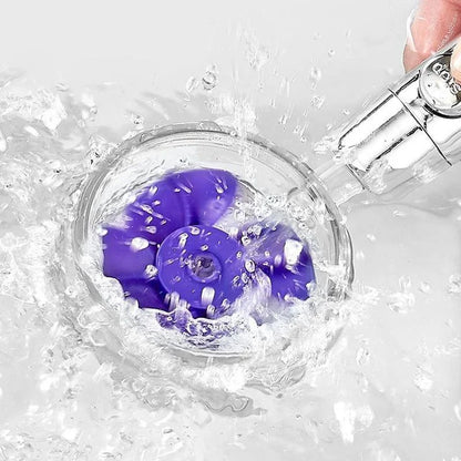 High Pressure 360° Rotatable Shower Head With Water Saving Switch
