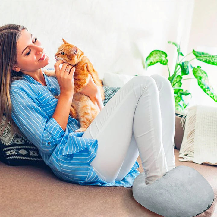 XL Electric Foot Warmer With Adjustable Heat And Washable Liner