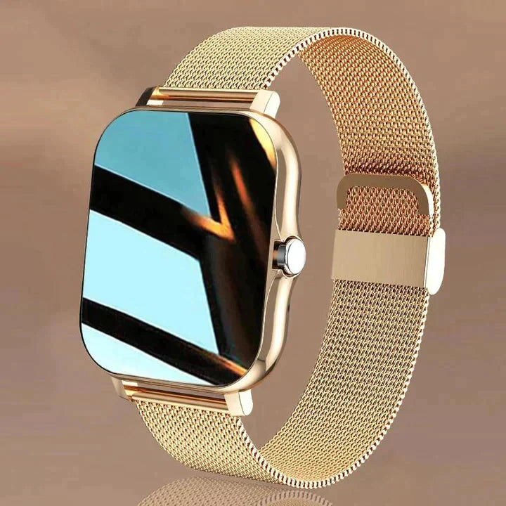Smartwatch With Health Monitoring Sleep Tracker Step Counter Bluetooth