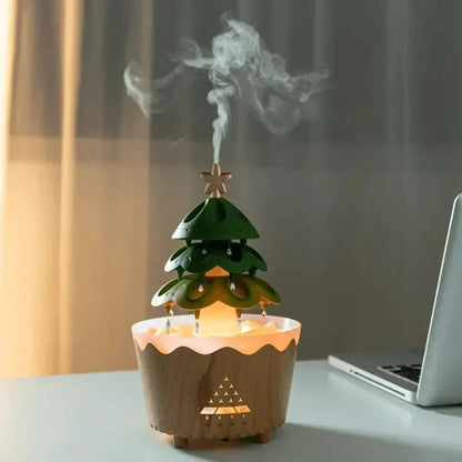 Christmas Tree Aromatherapy Diffuser USB Powered Ultrasonic LED Light