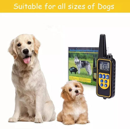 2600ft Waterproof Electronic Dog Training Collar with Remote Control