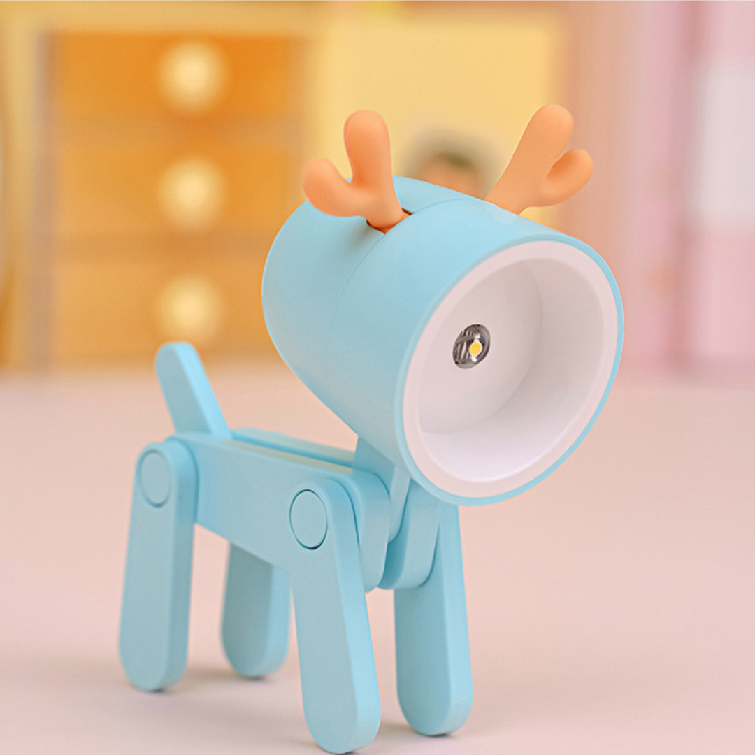 Animal Night Light For Kids Portable Cute LED Bedside Lamp