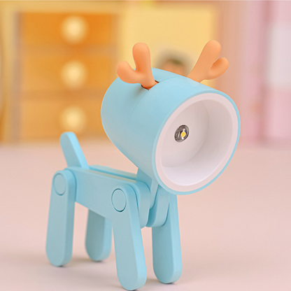 Animal Night Light For Kids Portable Cute LED Bedside Lamp