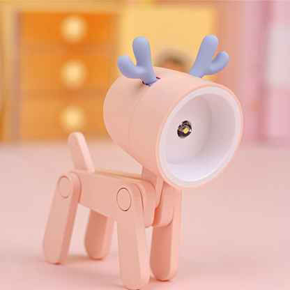 Animal Night Light For Kids Portable Cute LED Bedside Lamp