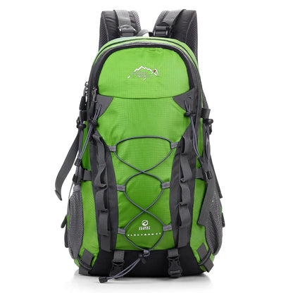 Waterproof Lightweight 40L Hiking Backpack With Breathable Back Panel