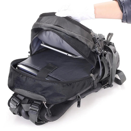 Waterproof Lightweight 40L Hiking Backpack With Breathable Back Panel