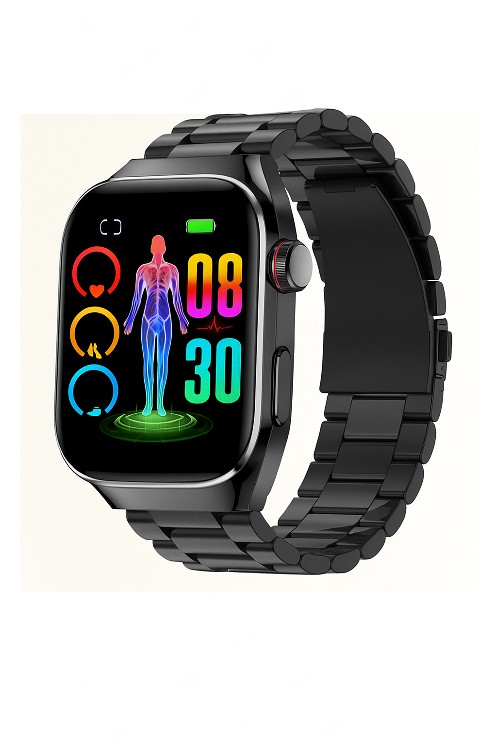 Multifunction Smartwatch for Men and Women with Heart Rate and Activity Tracking