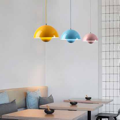 Nordic Multicolor Metal Pendant Light