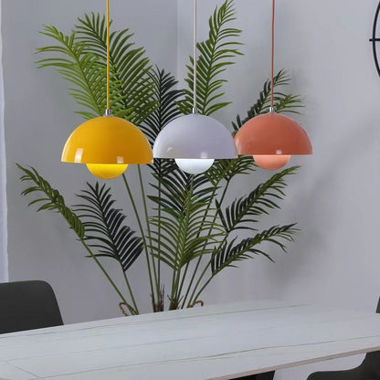 Nordic Multicolor Metal Pendant Light