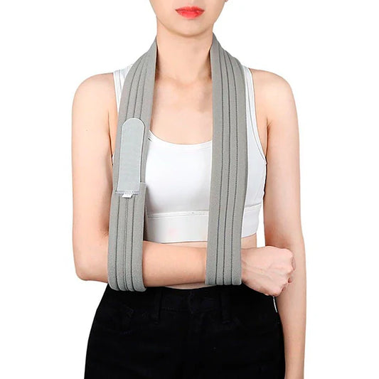 Adjustable Arm Sling Support Brace with Breathable Comfort for Injury Recovery