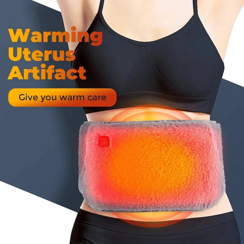 Adjustable Plush Heating Belt with USB Power