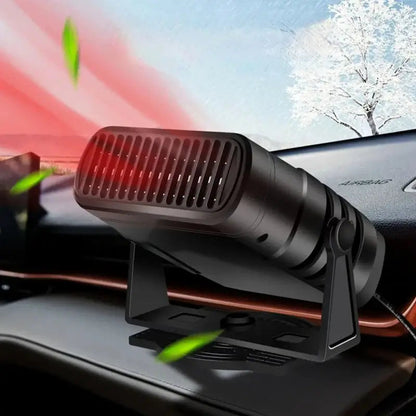 12V Portable Car Heater and Cooler with Defrost and Adjustable Airflow