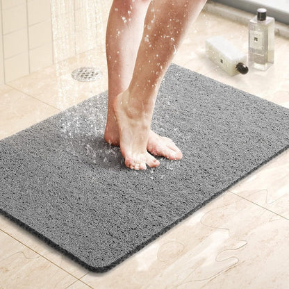 Non-Slip Shower Mat With Suction Cups For Safety And Comfort