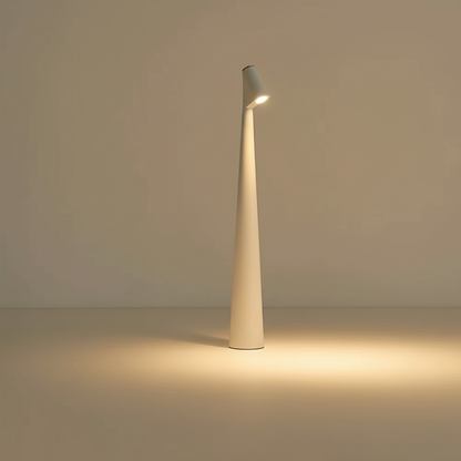 Minimalist Cone-Shaped Metal Table Lamp