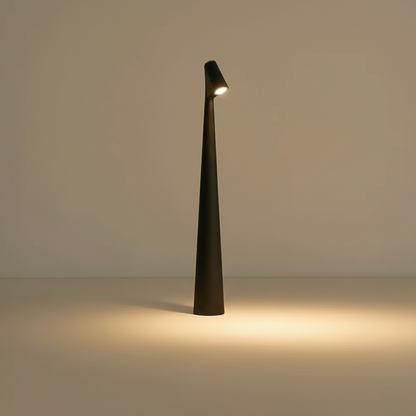 Minimalist Cone-Shaped Metal Table Lamp