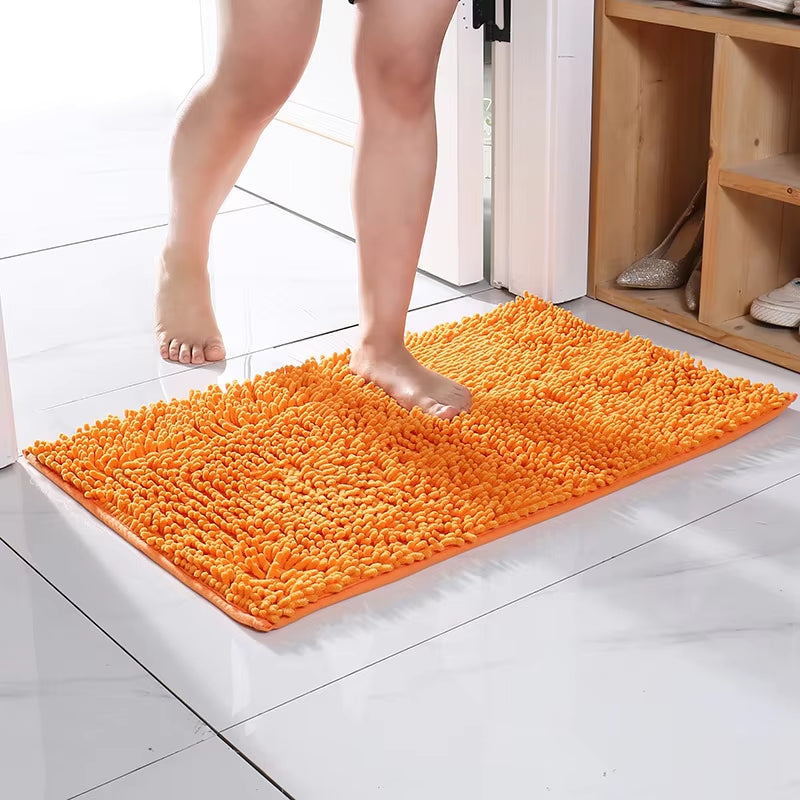 Absorbent Non-Slip Quick Drying Bath Mat Safety Bathroom Rug