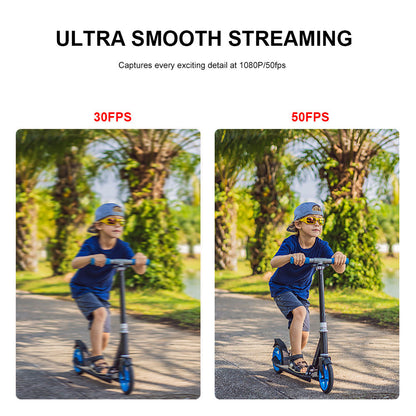 4K Ultra HD Webcam with Autofocus Built-In Mic for Streaming Video