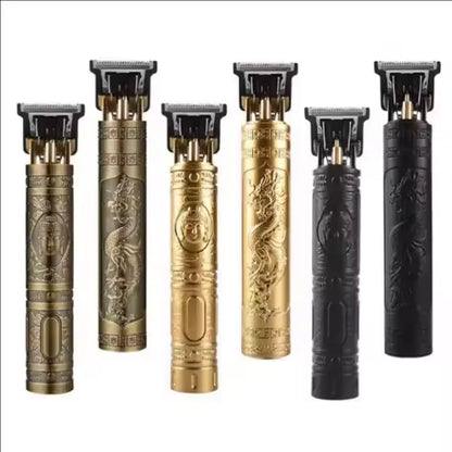 Vintage Engraved Metal Hair Trimmer