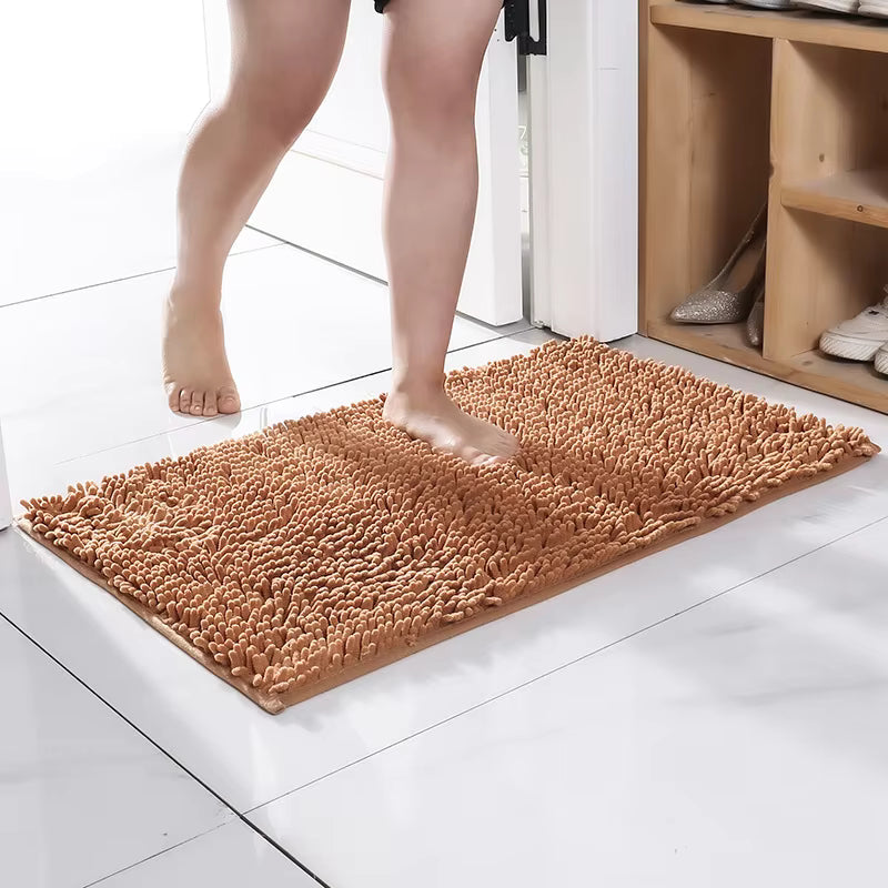 Absorbent Non-Slip Quick Drying Bath Mat Safety Bathroom Rug