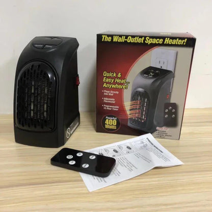 Portable Electric Heater 2-Stage Heating Program Energy Efficient 370W