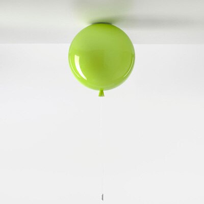 Playful Balloon Ceiling Lamp With Pull Cord