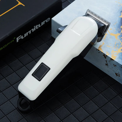 Electric Hair Clipper Set with Digital LED Display