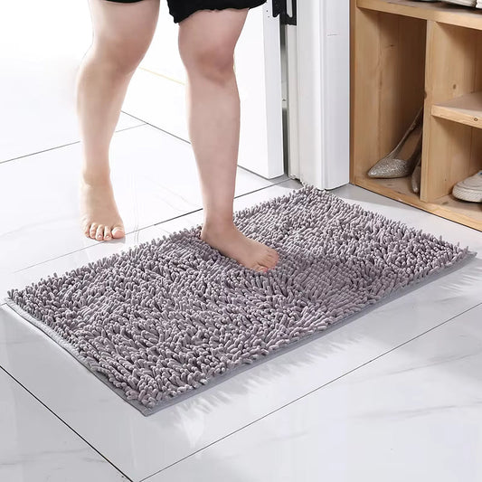 Absorbent Non-Slip Quick Drying Bath Mat Safety Bathroom Rug