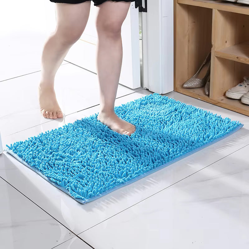 Absorbent Non-Slip Quick Drying Bath Mat Safety Bathroom Rug