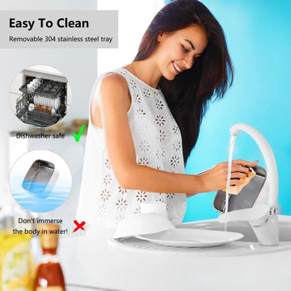 Electric 3-in-1 Portable Lunch Box With Heated Insulated Bag And Cutlery