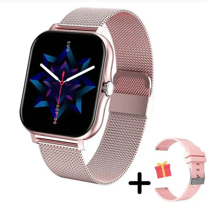 Smartwatch With Health Monitoring Sleep Tracker Step Counter Bluetooth