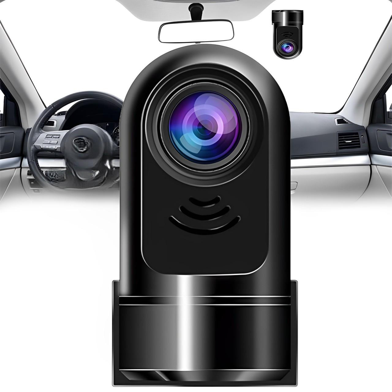 Mini Smart Dash Cam with AI Park Monitoring GPS Tracking and Voice Control