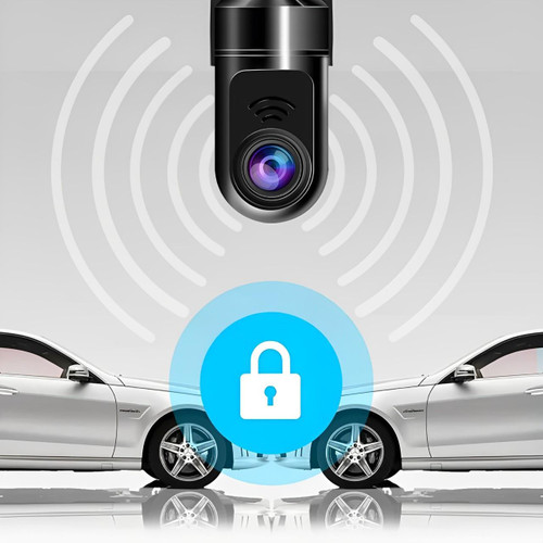 Mini Smart Dash Cam with AI Park Monitoring GPS Tracking and Voice Control