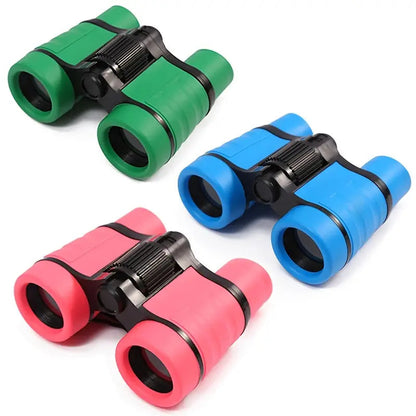 Kids Adventure Binoculars 8x Zoom Shockproof Lightweight Colorful