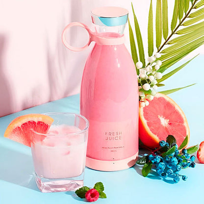 Portable Juice Blender Cordless Rechargeable Smoothie Maker On The Go